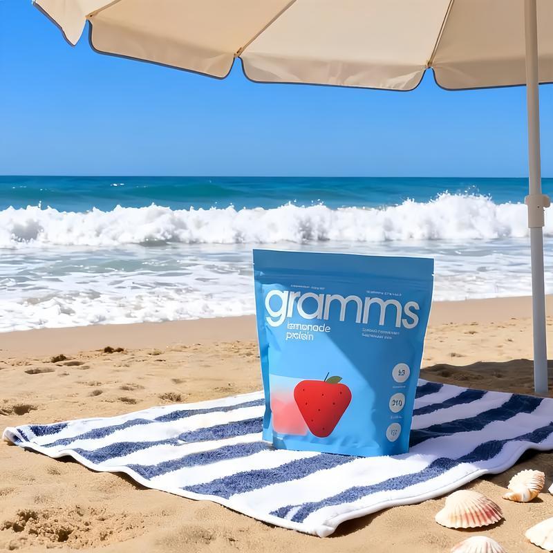 Gramms Clear Whey Isolate Protein Powder - Grass Fed Protein - 20g Protein, 0 Sugar, 80 Calories – Gluten Free, Lactose Free Healthcare Dietary Edible Fitness Supplement