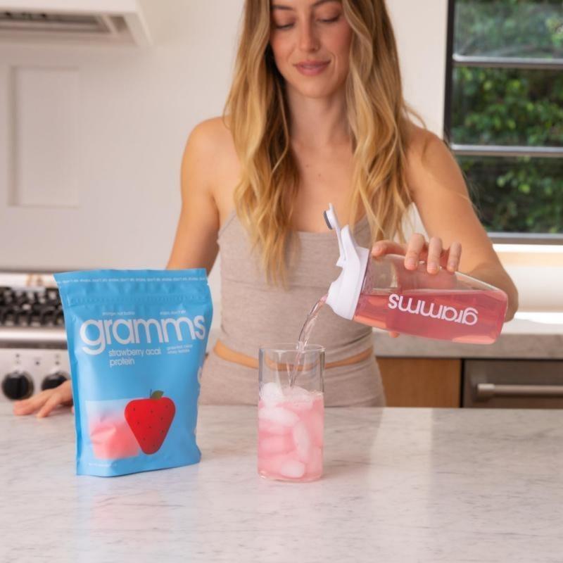 Gramms Clear Whey Isolate Protein Powder - Grass Fed Protein - 20g Protein, 0 Sugar, 80 Calories – Gluten Free, Lactose Free Healthcare Dietary Edible Fitness Supplement