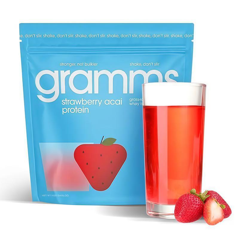 Gramms Clear Whey Isolate Protein Powder - Grass Fed Protein - 20g Protein, 0 Sugar, 80 Calories – Gluten Free, Lactose Free Healthcare Dietary Edible Fitness Supplement