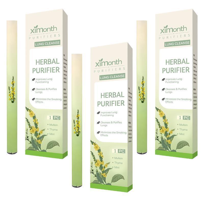 Buy 2 Get 1 Free - Thyme and mint extracts for lung detoxification and oral air freshening, herbal diffusion pen relaxation stick Solution