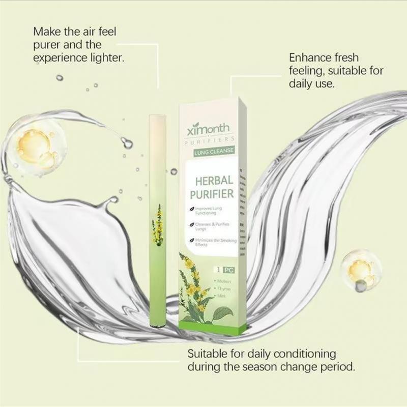 New model, smoke-free./Mullein Herbal Diffuser/ Thyme & Mint Blend/New Smokeless/ for LungCleansing,Better Breathing / Natural Air FresheningAromatic Fruity Fragrance Aromatic Sage.